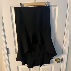 Black High Low Skirt Forever 21 NWT